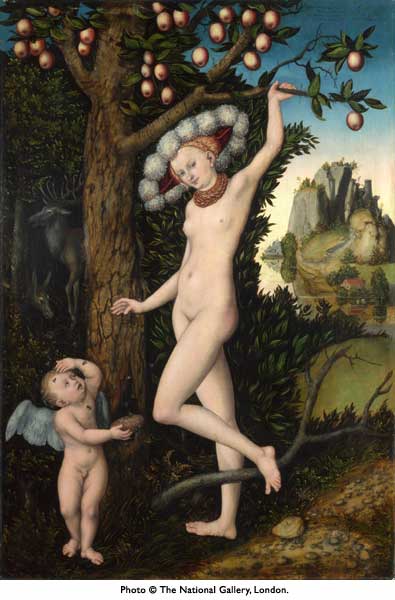 15 National gallery Plainte de Cupidon à Vénus début années 1530