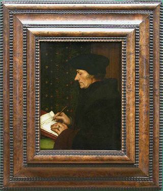 Erasme - vers 1523 - Holbein - Louvre