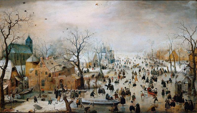 Paysage d'hiver - H. Avercamp - Rijksmuseum - Amsterdam