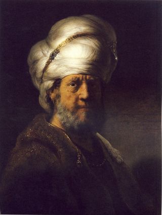 Un Oriental 1635 Rembrandt Amsterdam