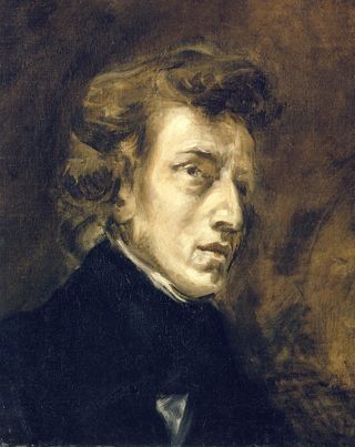 144 Chopin par Delacroix 1838 