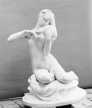 La muse d'André Chénier par Denys Puech - Musée d'Orsay - Paris