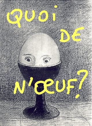 L'oeuf - O.Redon-1885-Belgrade