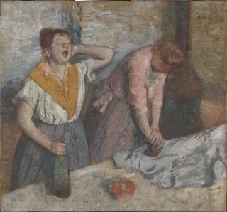 Musée d'Orsay Les repasseuses -  vers 1884-86 - E. Degas