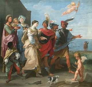 L'enlèvement d'Hélène - Guido Reni - vers 1626 - Louvre