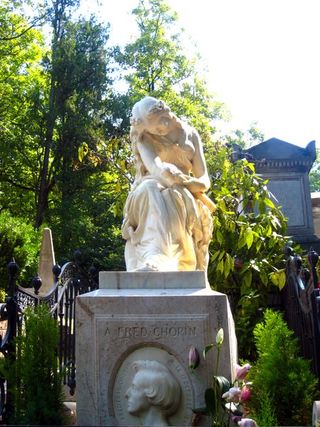 Tombe de Chopin au Père-Lachaise