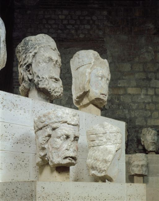 Têtes des rois de Juda provenant de Notre-Dame de Paris(C) RMN-Grand Palais (musée de Cluny - musée national du Moyen-Âge)  Gérard Blot