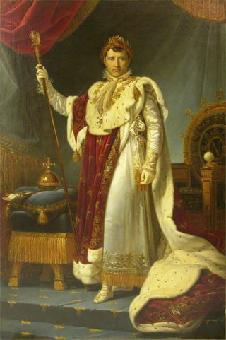 Napoléon Ier en costume de sacre - François Gérard - (C) RMN-Grand Palais (musée du Louvre)  Thierry Ollivier