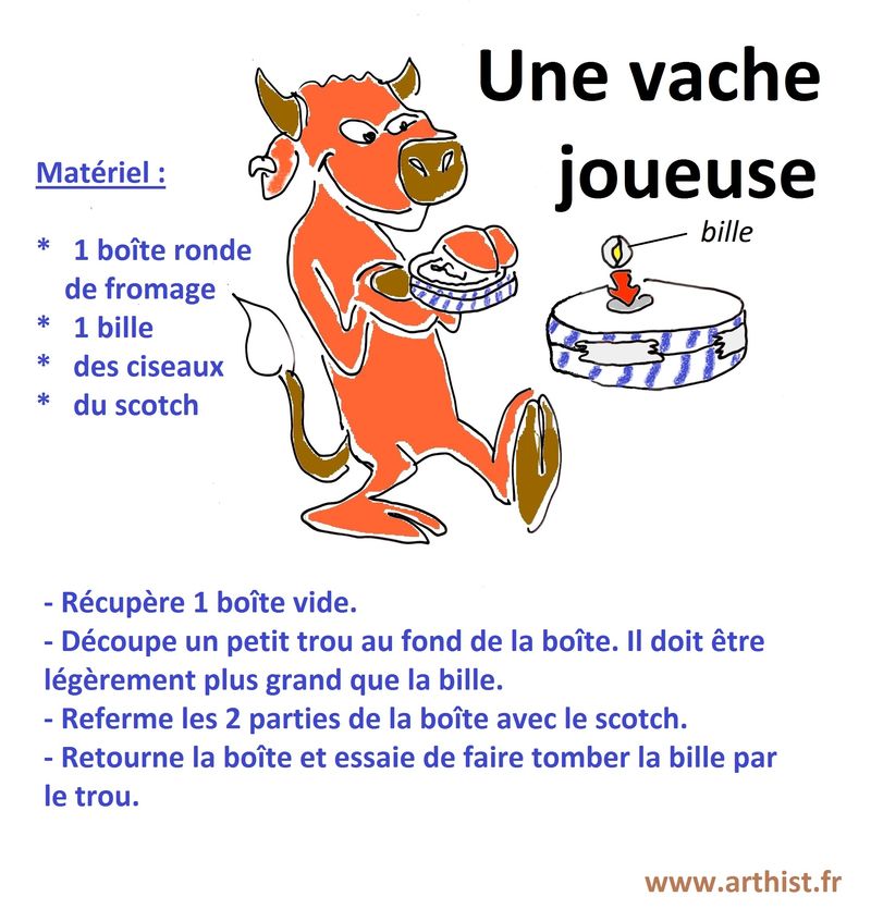 Vache boite