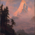 MET M lever soleil cervin Albert Bierstadt