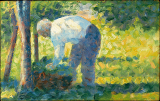 Seurat Met M The gardener 1882 - taille moyenne